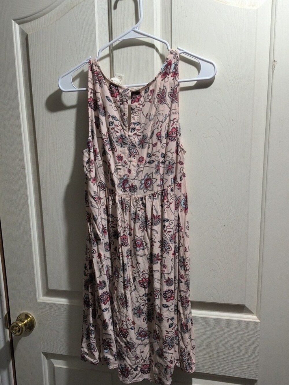 H&M Pink Floral Tank Dress - Picture 3 of 4